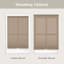 Store alvéolaire semi-transparent sans fil 1,5 po EcoHome-627169650-598726356