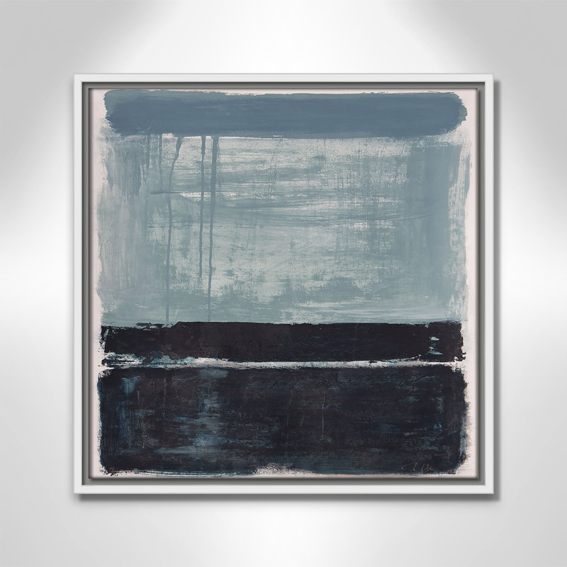 «Coastal Delight II», reproduction carrée par Casa Fine Arts, Blanc, H 17,5 po x l 17,5 po