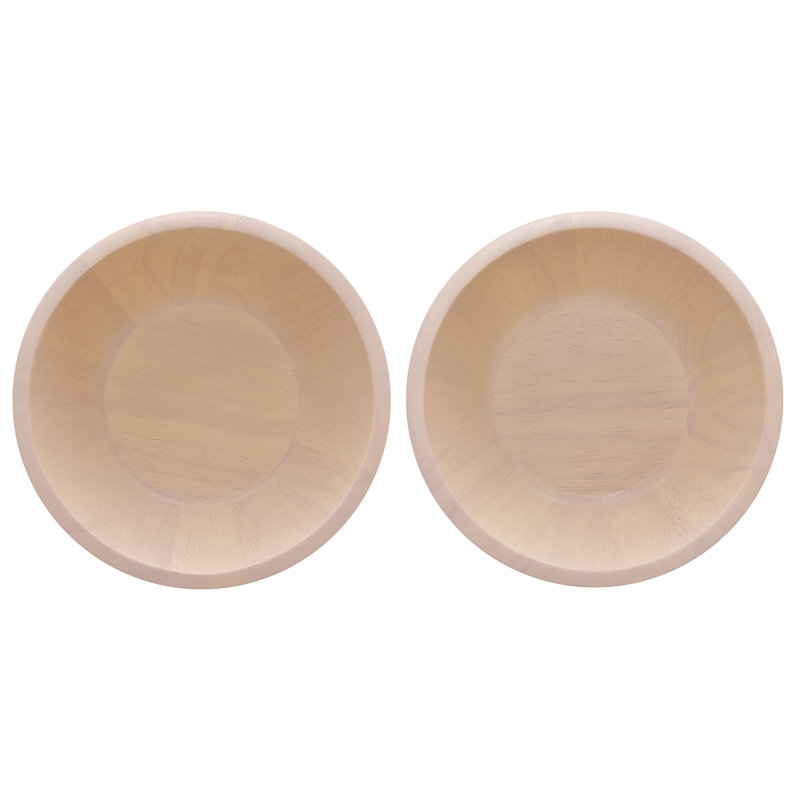Noritake Hammock Wood Set Of 2 Small Bowls, 7", 20 Oz.