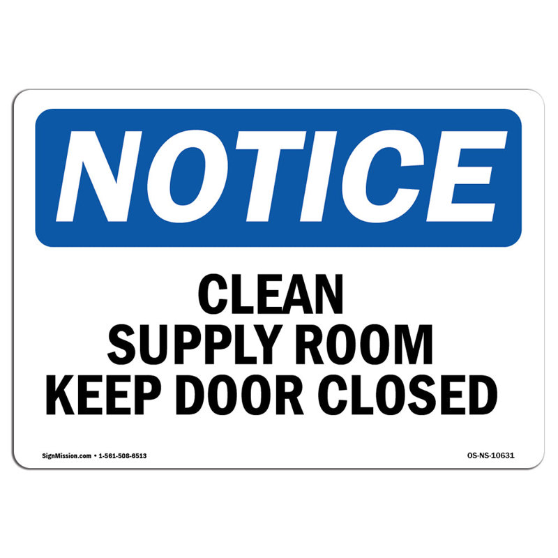 Notice Sign