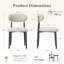 Chaise d'appoint rembourrée avec structure en métal-1775727500