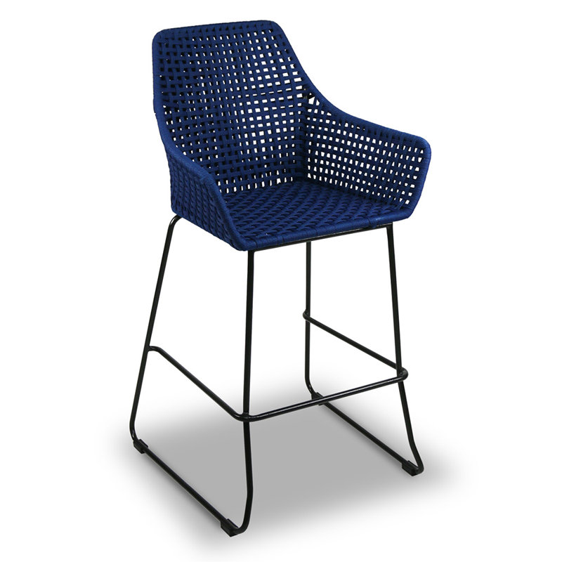 Isle Barstool, Marine/Charcoal