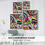 Impression encadrée Bold Shape Shift II - bois massif-37854022