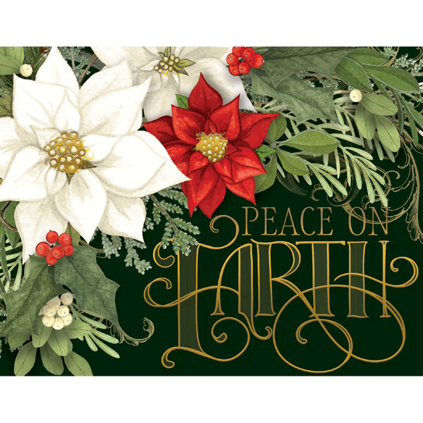 Lang Peace on Earth Boxed Christmas Card & Reviews | Wayfair