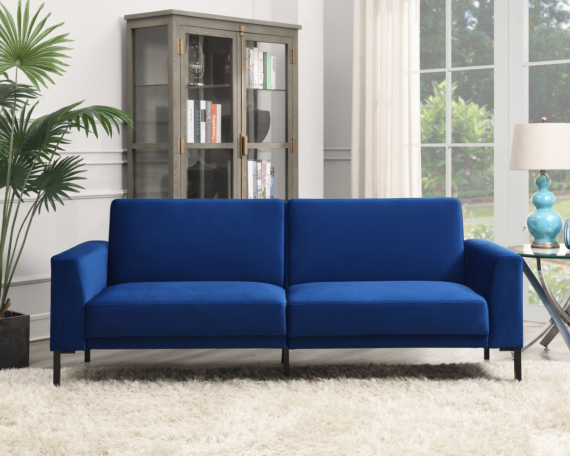 Parry Leather Sofa (86)