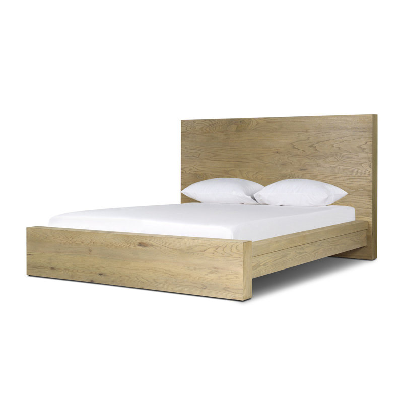 Torrington Bed-Sandy Oak Resawn-King, Queen