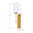 1-Light Metal Wallchiere with Linen Shade