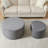 Vetsa Modern Upholstered Foam Nesting Coffee Table Set with No Assembly and Multipurpose Design-115762732-132274043