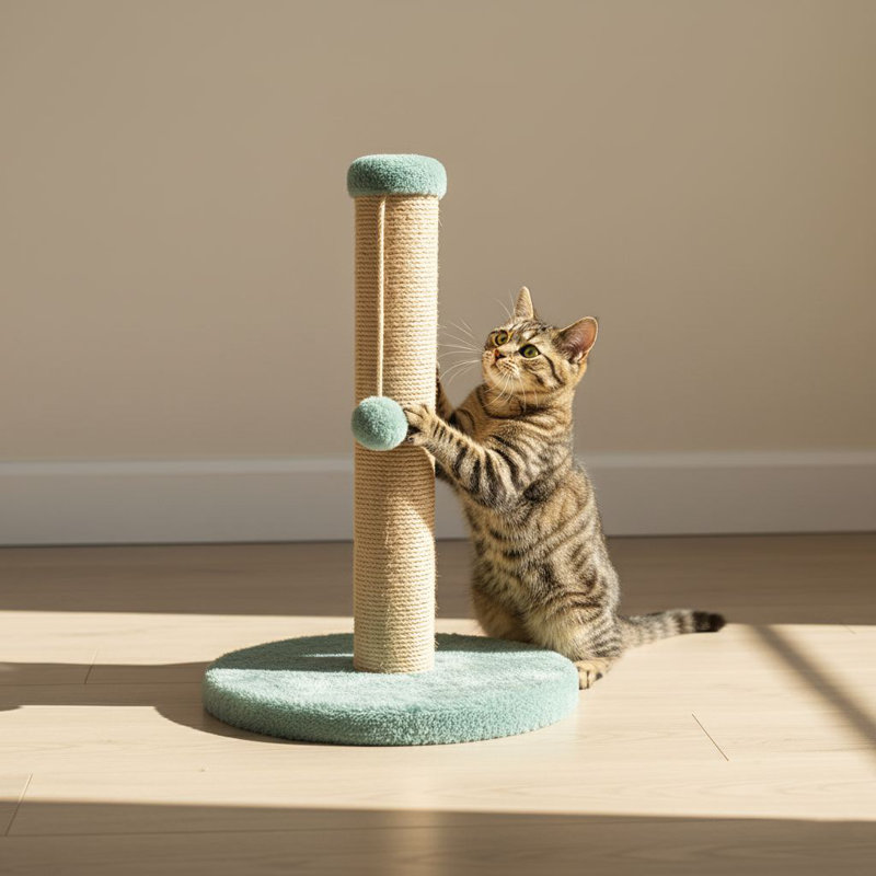 Grattoir pour chat, Turquoise