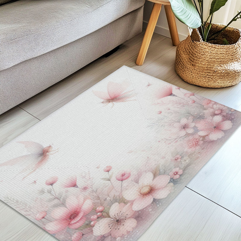 Tapis tressé Mystical Flowers, Rectangulaire 3 pi x 5 pi