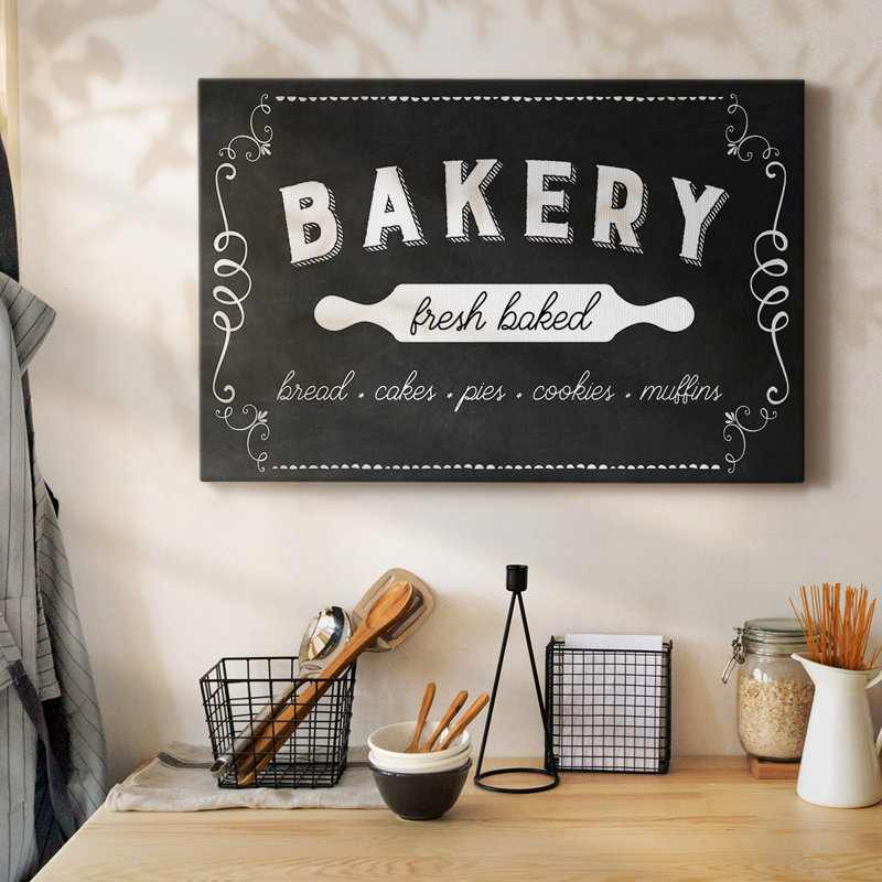 Toile tendue Bakery-Gallery, H 12 po x l 18 po