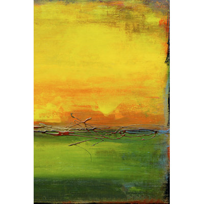 Lime Wire II by Erin Ashley - Wrapped Canvas Art Prints