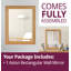 Coito Solid Wood Rectangle Mirror