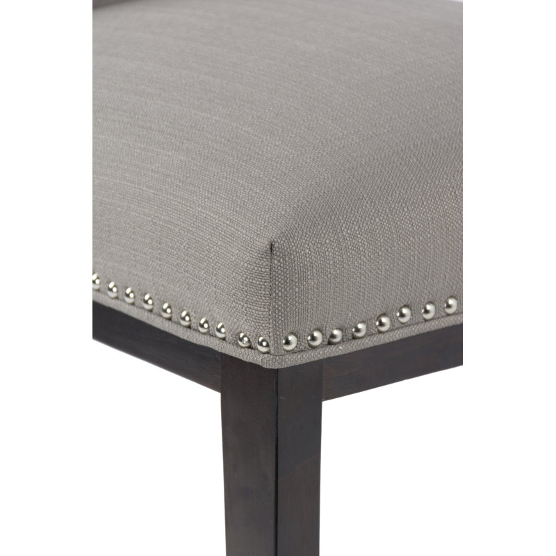 Arlien 17'' H Upholstered Side Chair, Dolphin