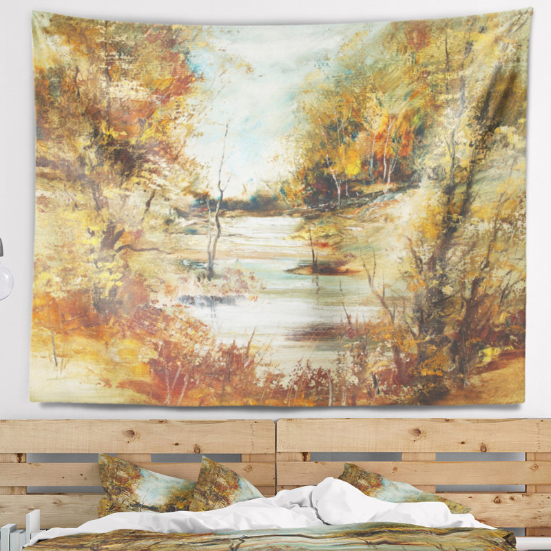 Polyester Tapestry, 32" H x 39" W