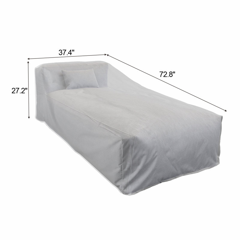Outdoor Patio Chaise Lounge Cover