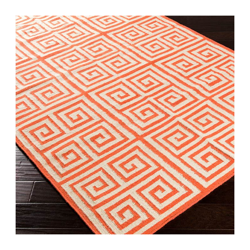 Reegan Flatweave Wool Geometric Indoor Rug, Rectangle 2' x 3'