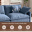 Canapé modulaire en chenille modulaire 111,5 po George-168382862