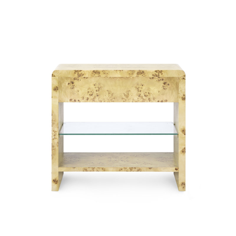 Emil Solid Wood End Table
