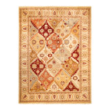 Rilei One-of-a-Kind 9' 2" X 12' 4" Hand Knotted Area Rug