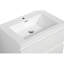 Meuble-lavabo de salle de bain 30 po. Bassin en résine, tiroirs à fermeture en douceur. Blanc brillant 24V11-30Gw. Accessoire de comptoir moderne