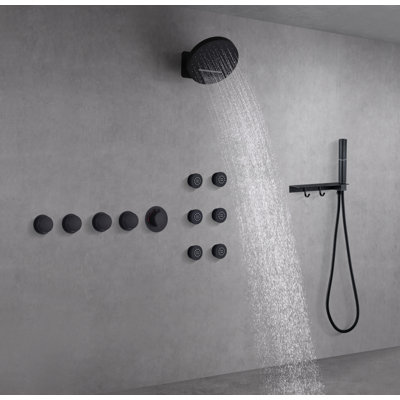 Complete Shower System with Rough in-Valve