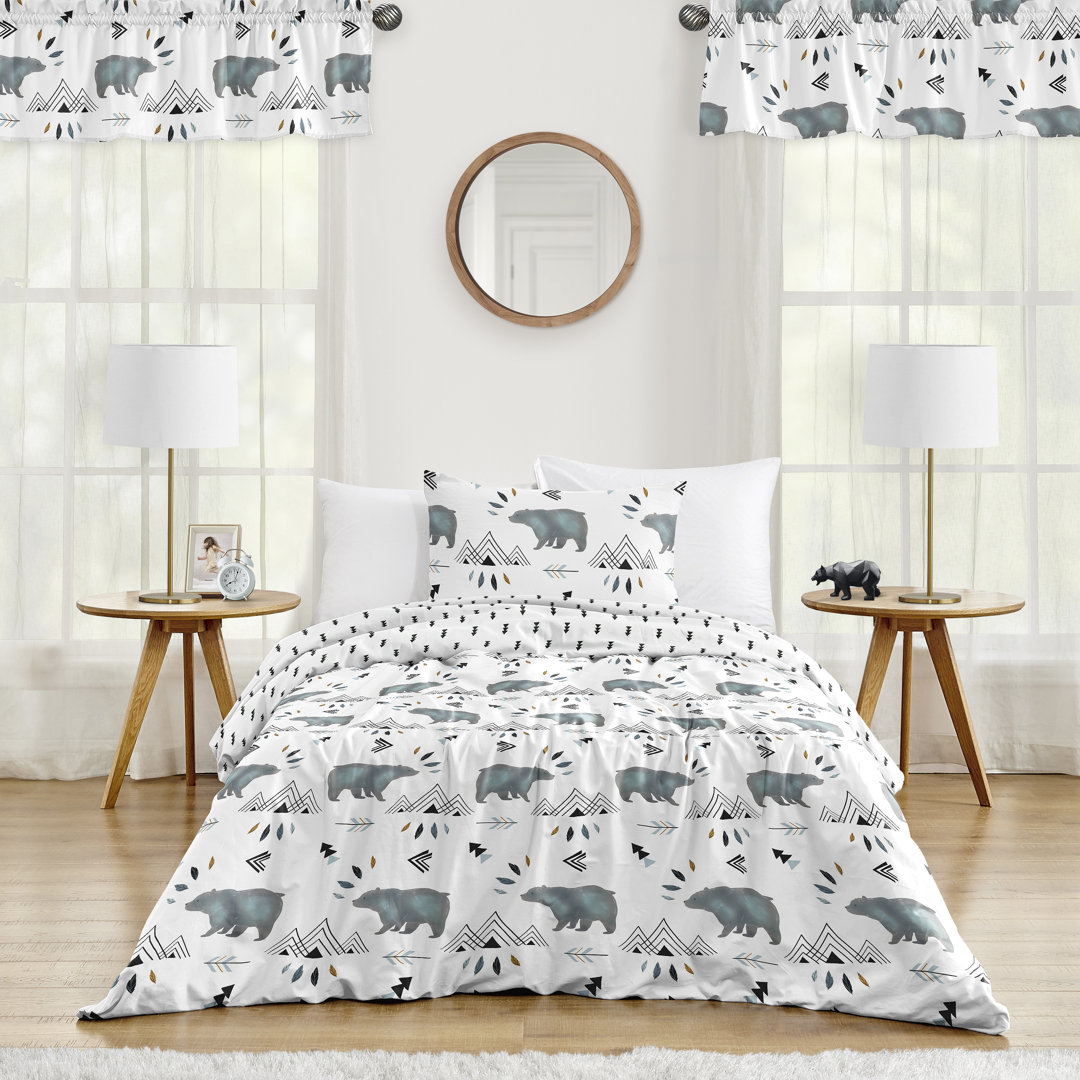 Bear Mountain Twin Comforter Set by Sweet Jojo Designs Sweet Jojo Designs 