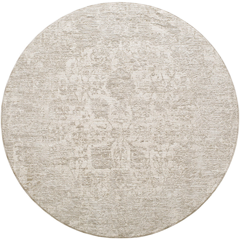 Cassilis Floral Indoor Rug, Round 5'3"