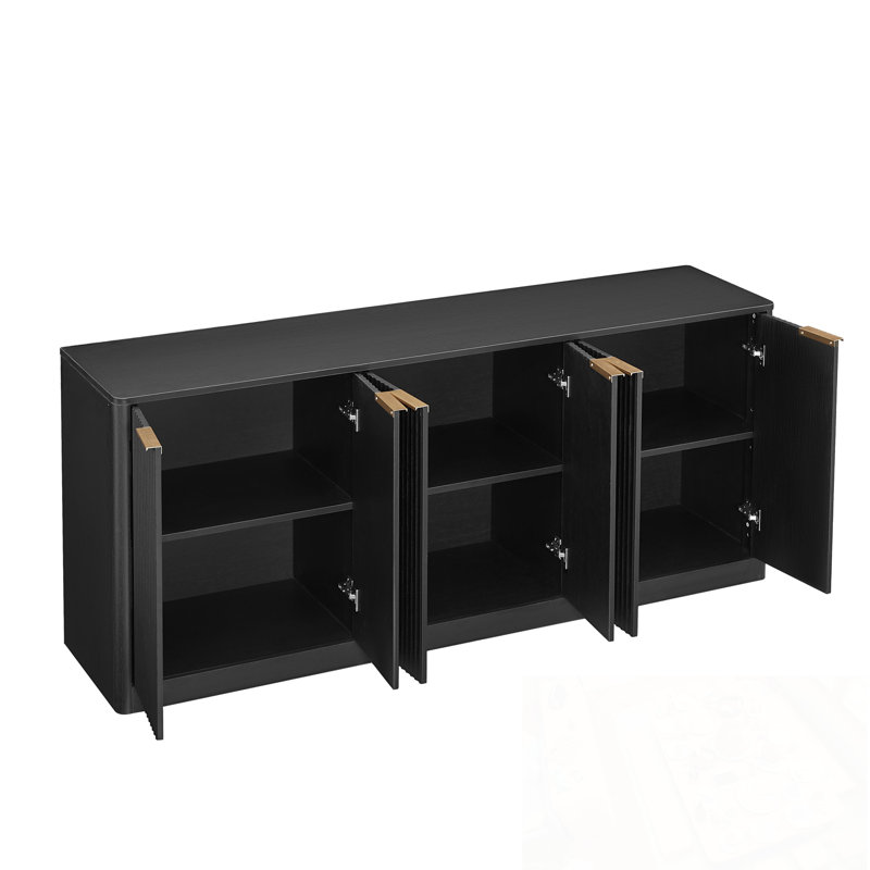 Modern wavy Lipinski with 6-door storage function