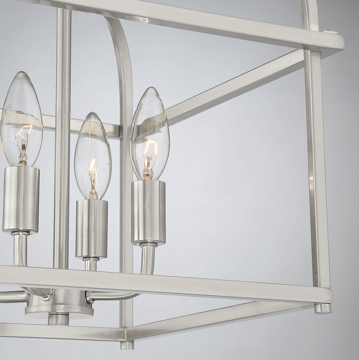 Condor 4-Light Semi Flush Mount, Brushed Nickel