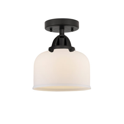Glass Semi Flush Mount