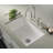 Allia 32" Fireclay Single Bowl Undermount Kitchen Sink-5844670