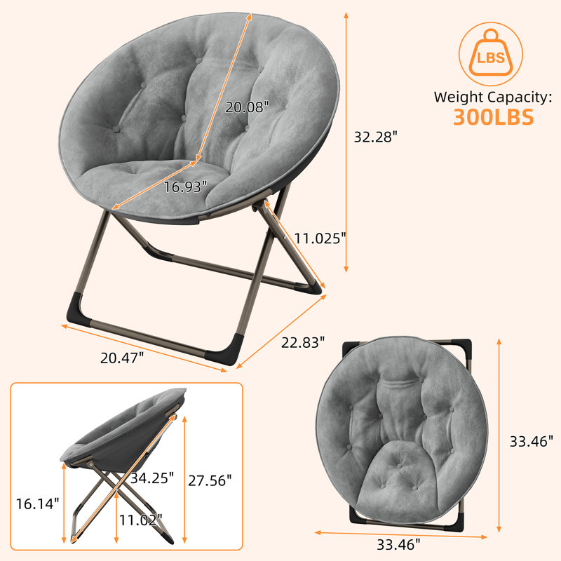 HAUSPROFI Seat Cushion, Gray