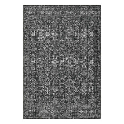 Vintage Distressed Floral Washable Rugs for Living Room, Nursery and Dining Room