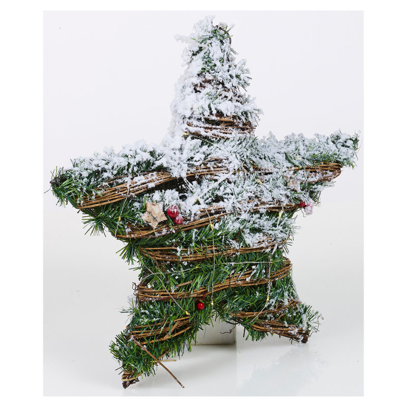 Christmas Decorative Accent, 40cm H x 40cm W x 3cm D