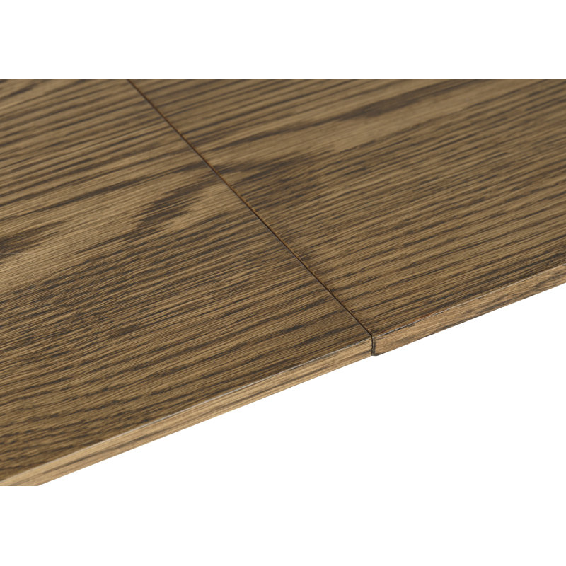 Bodiam Oak Dining Table, Smoked, 75cm H x 95cm W x 190cm L
