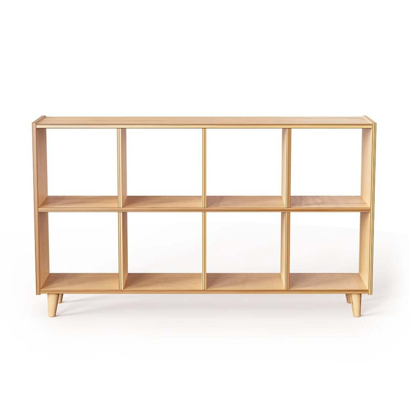 Six cubes horizontaux, Naturel, H 31,7 po x l 54 po x P 11,8 po