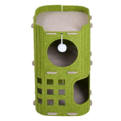 Felt + Polyester Fibre Nest Pet Bed