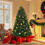 Arbre de Noël artificiel à charnière 6 pi