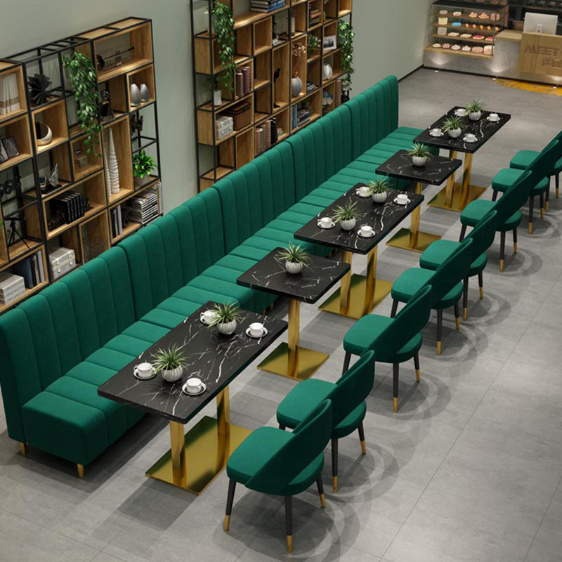 Bancs verts Nordic Cafe