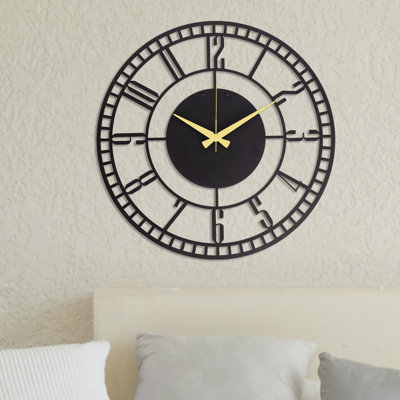 Dessus Metal Wall Clock
