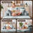 Oversized Chaise Lounge Chair Indoor,Compression， 53 Inch Upholstered Sofa Bed with Throw Pillows and Armrests,Cup Holder, Comfy Corduroy Sleeper Couch for Living Room, Bedroom, Office,No Assembly Required，Grey-82153969