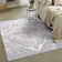 Tapis argenté / blanc délavé Joines
