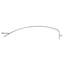 200cm Curved Shower Curtain Rod