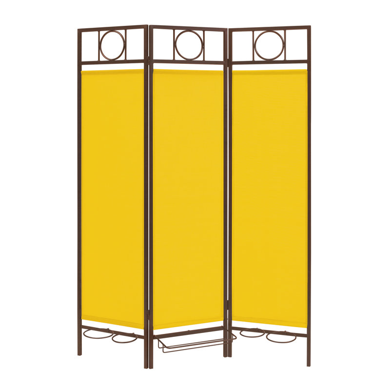Paravent contemporain d'extérieur, Bronze / jaune