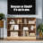 6 Drawers Dresser For Bedroom With 6 Fabric Pu Drawer, Dresser With Large Organizer, Closet Chest Of 6 Drawers For Closet, Living Room, Hallway-751135265
