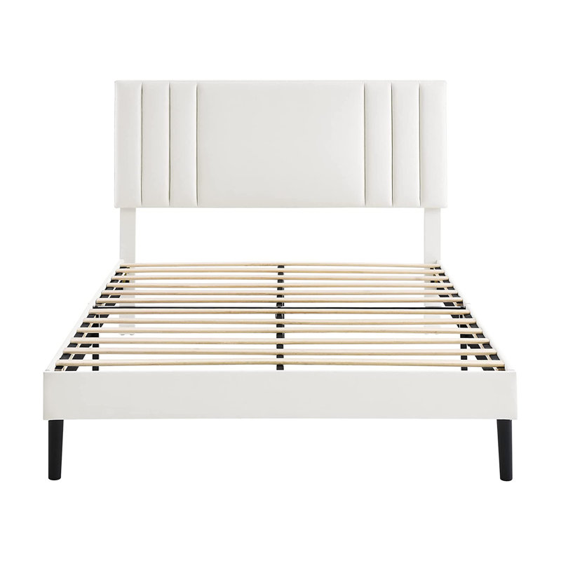Upholstered Platform Bed, Queen
