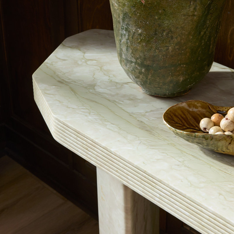Dani 55 in. Marble Console Table