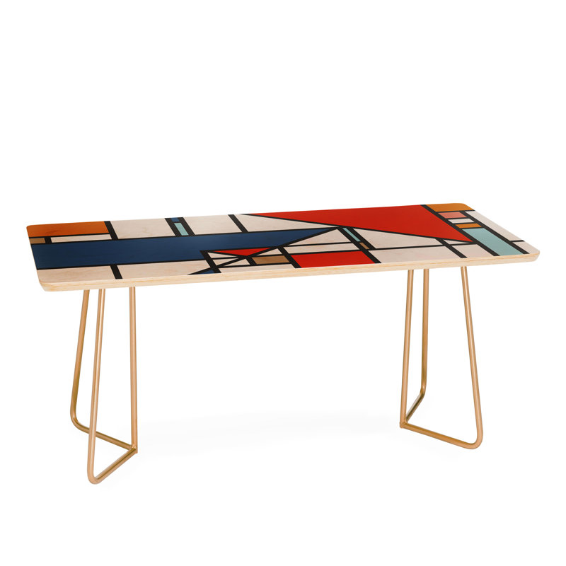 Table basse fimbis mondryanne