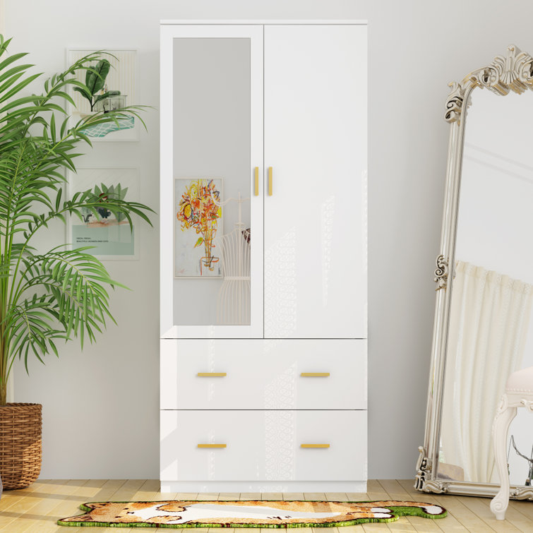 Latitude Run® Solid + Manufactured Wood Armoire & Reviews